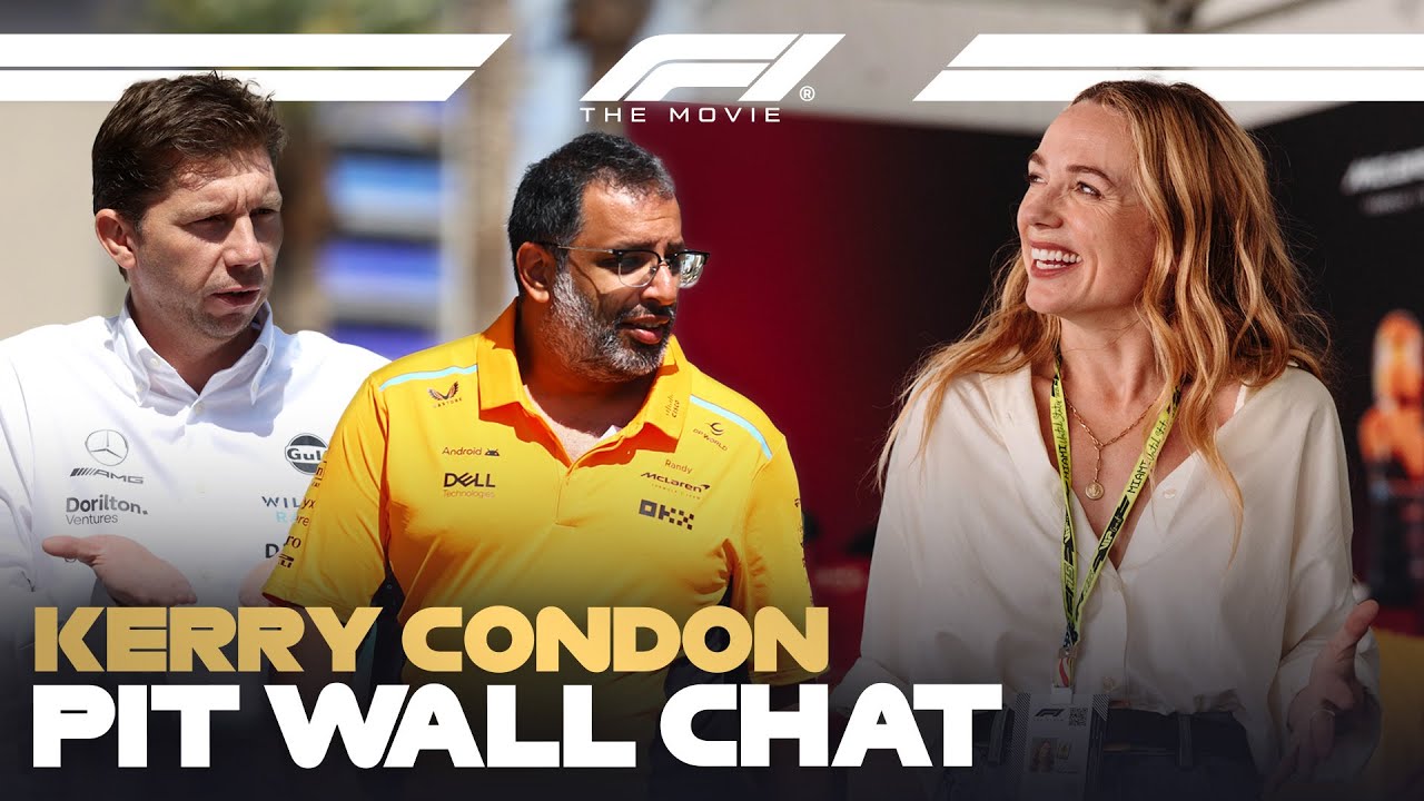 Kerry Condon Experiences Life On The Pit Wall