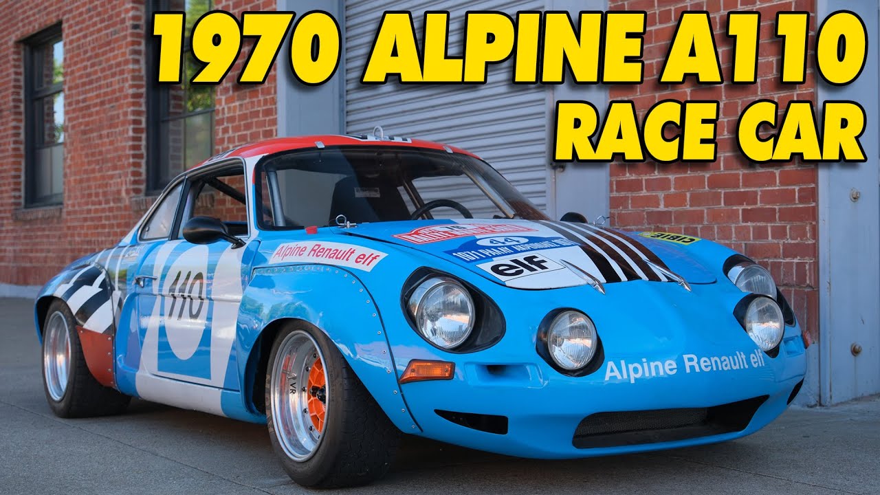 Walk around - 1970 Alpine A110 1600S Race Car