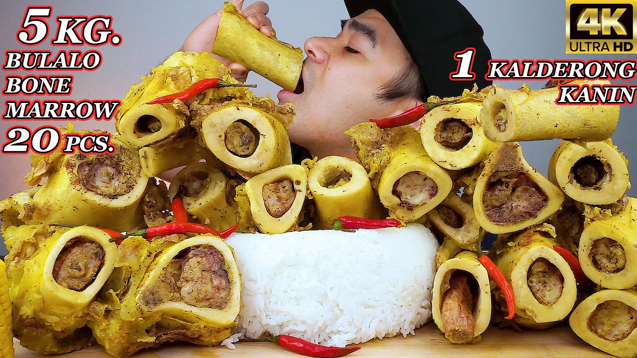 BONE MARROW BULALO | Mukbang Philippines | PINOY MUKBANG | Filipino Food | BIG BITES | @ALFIEEATS