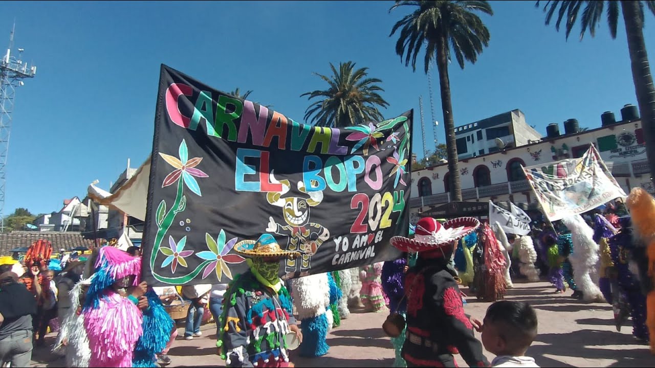 Carnaval del Bopo 2024 Tenango de Doria Parte 2