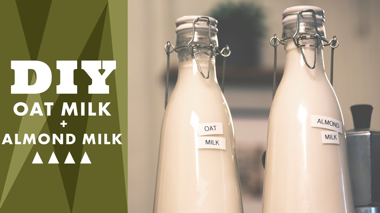 How to Make Almond Milk and Oat Milk - HGTV Handmade