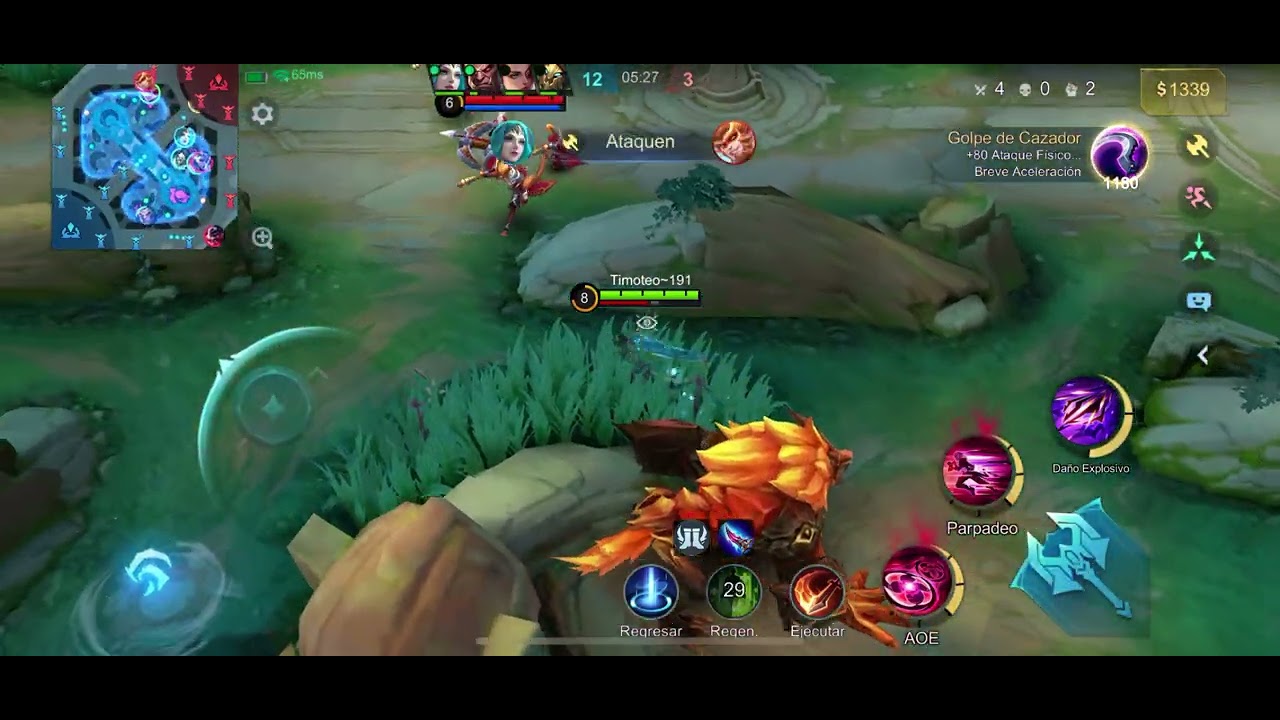 Gran partida con Dyrroth @MobileLegends5v5MOBA 