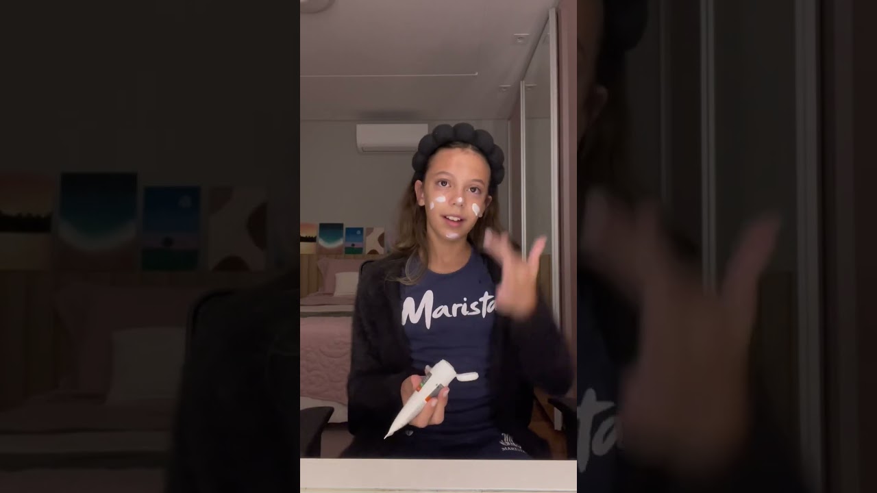 Grwm para ir para escola🏫🌸🧴