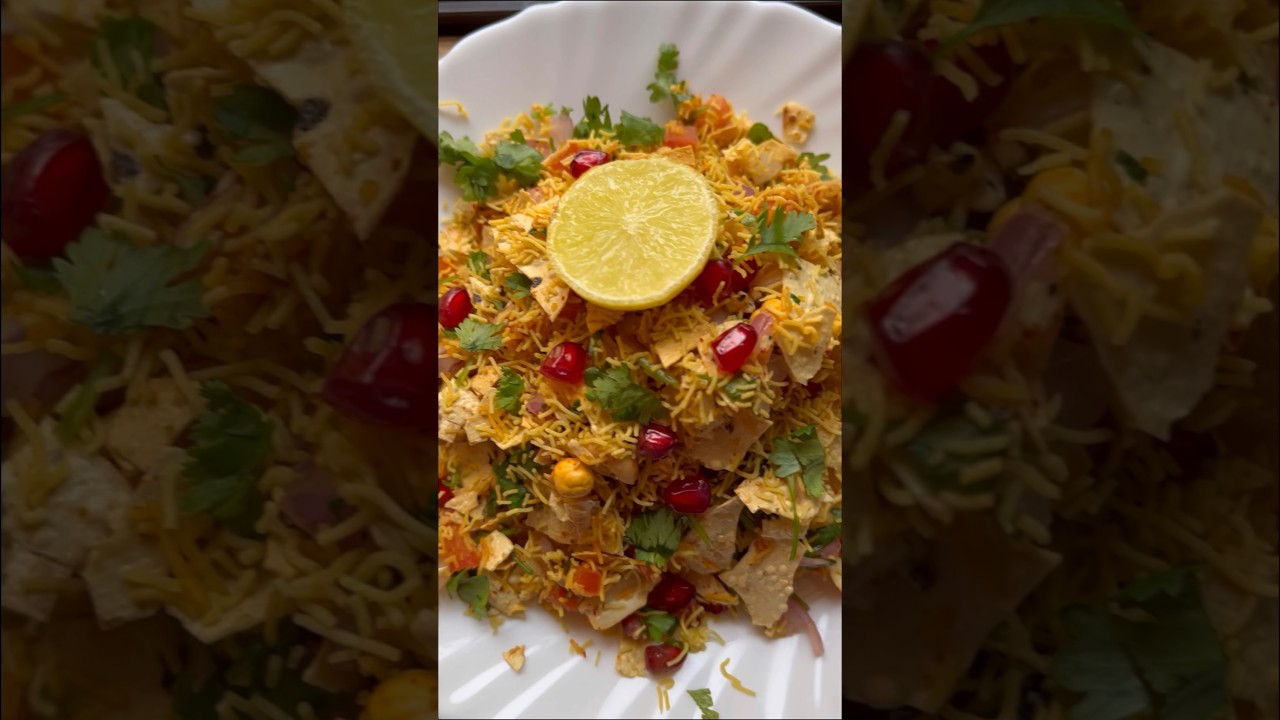 Papad masala chaat recipe🤤🤤#papadchaat#recipe#shorts#short#todayshortsviral#reelsvideo#chaat#papad