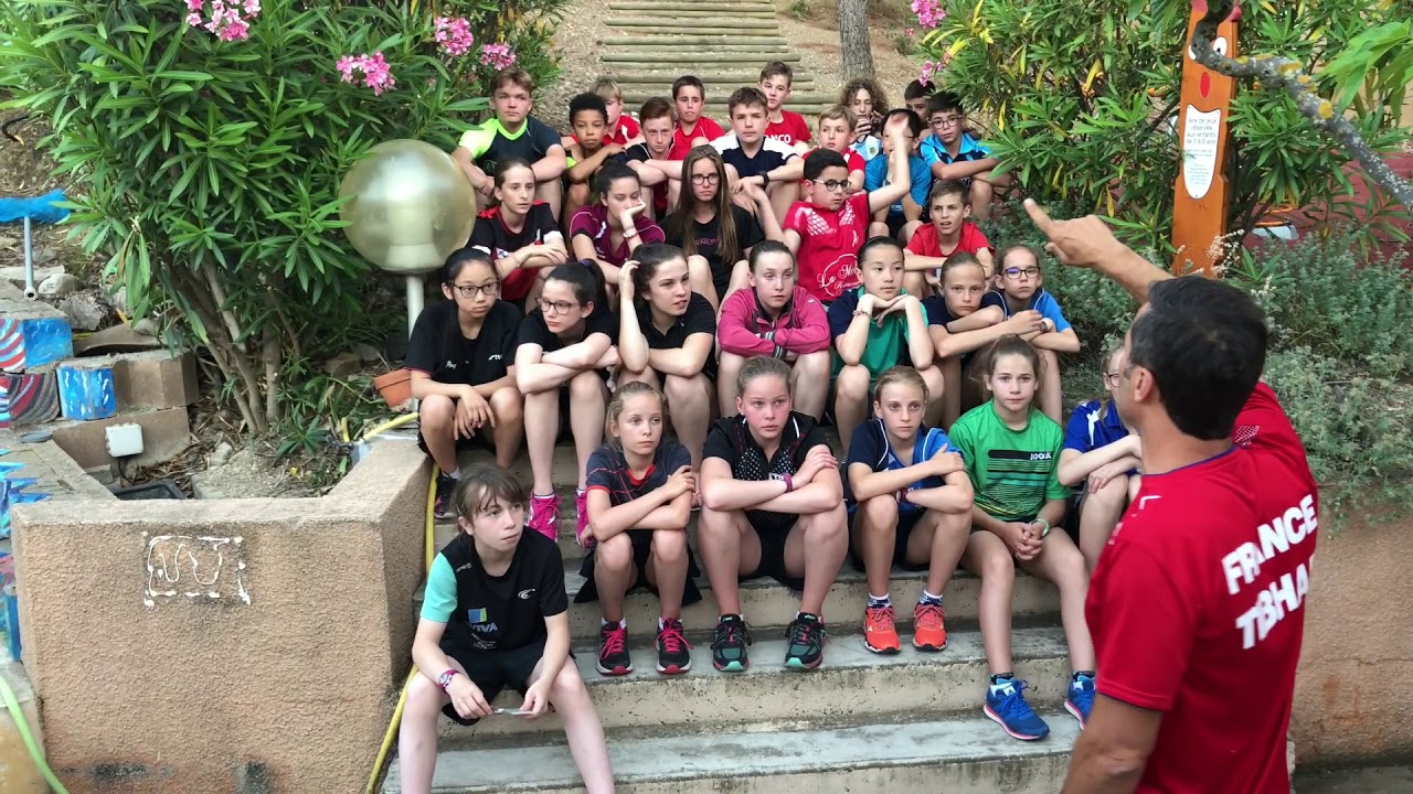Stage national FFTT juillet 2018 - Estagel