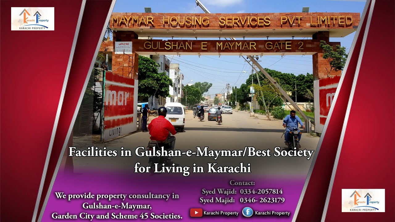 Facilities in Gulshan-e-Maymar / Best Society for Living & Investment in Karachi