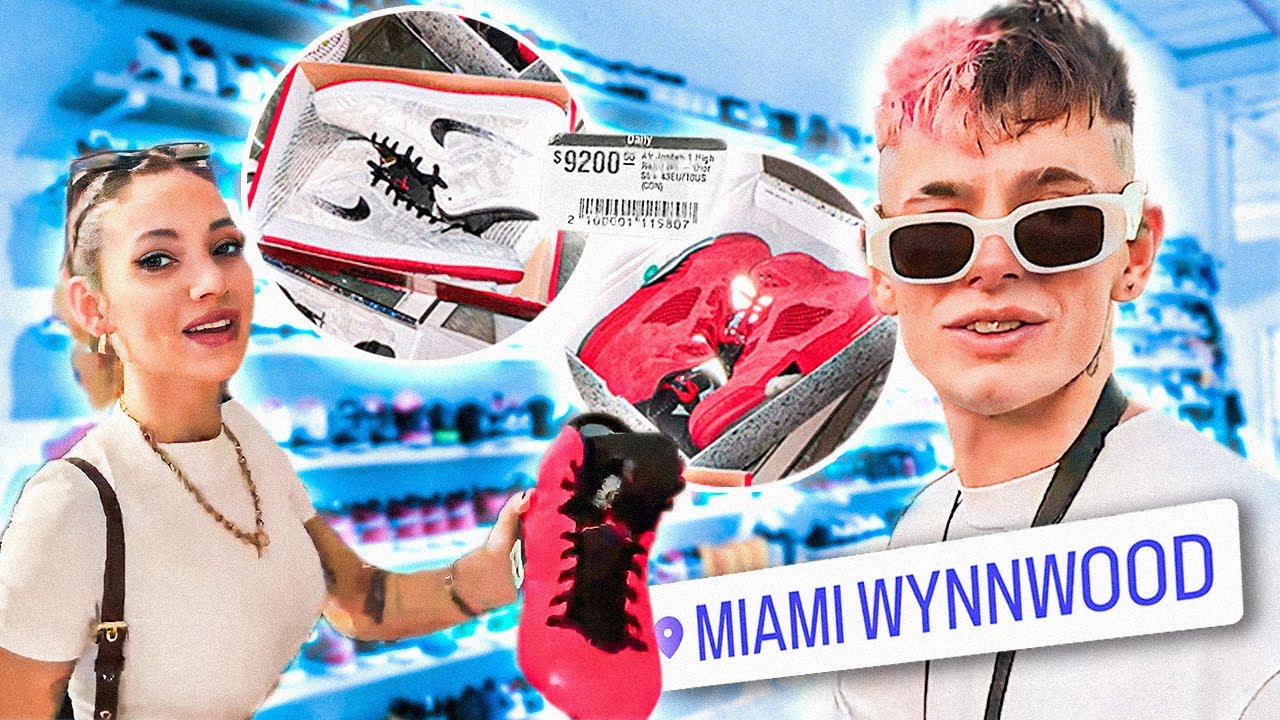 AS&Iacute; ES UN OUTLET DE ZAPATILLAS EN MIAMI WYNWOOD