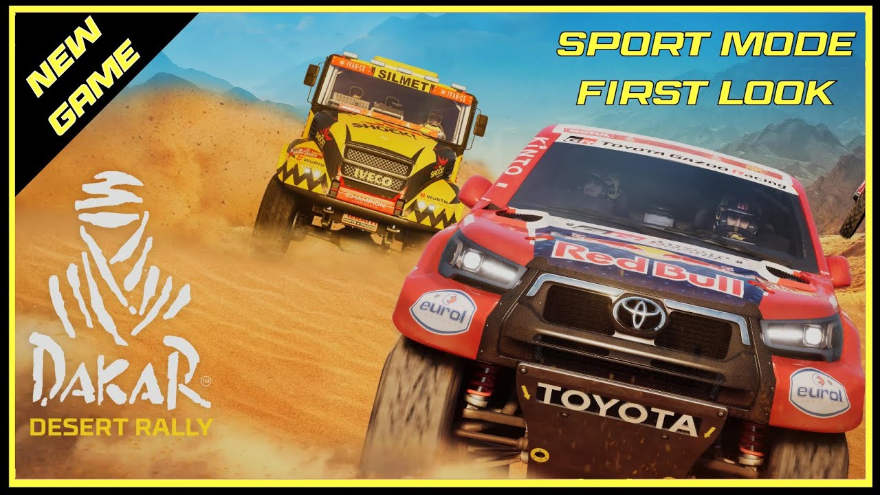 Dakar Desert Rally PS5 - Checking Out Sport Mode