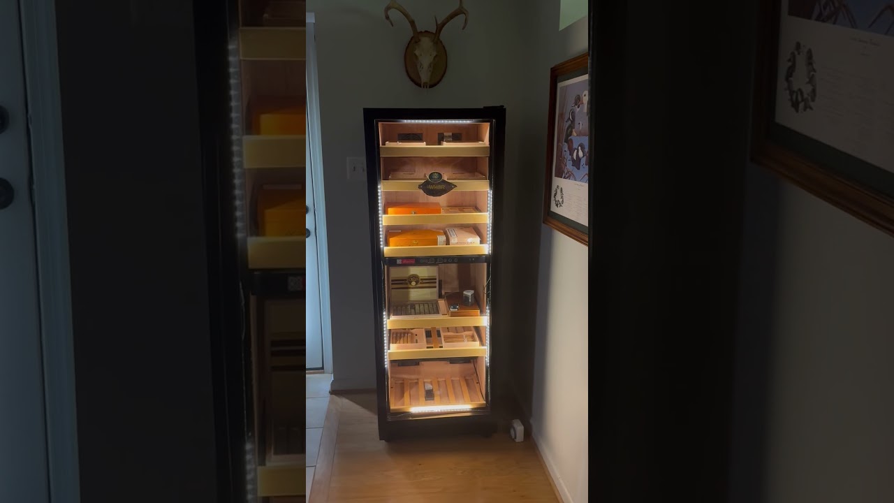 DIY - Turning a Wine Fridge into Humidor!