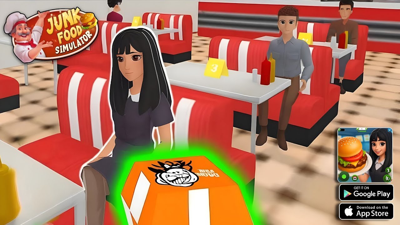 Fast Food Restaurant Life Sim (Early Access) Mobile Gameplay 