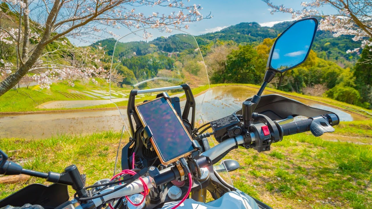 春の房総半島をツーリング【TENERE700】touring the Boso Peninsula motorcycle japan