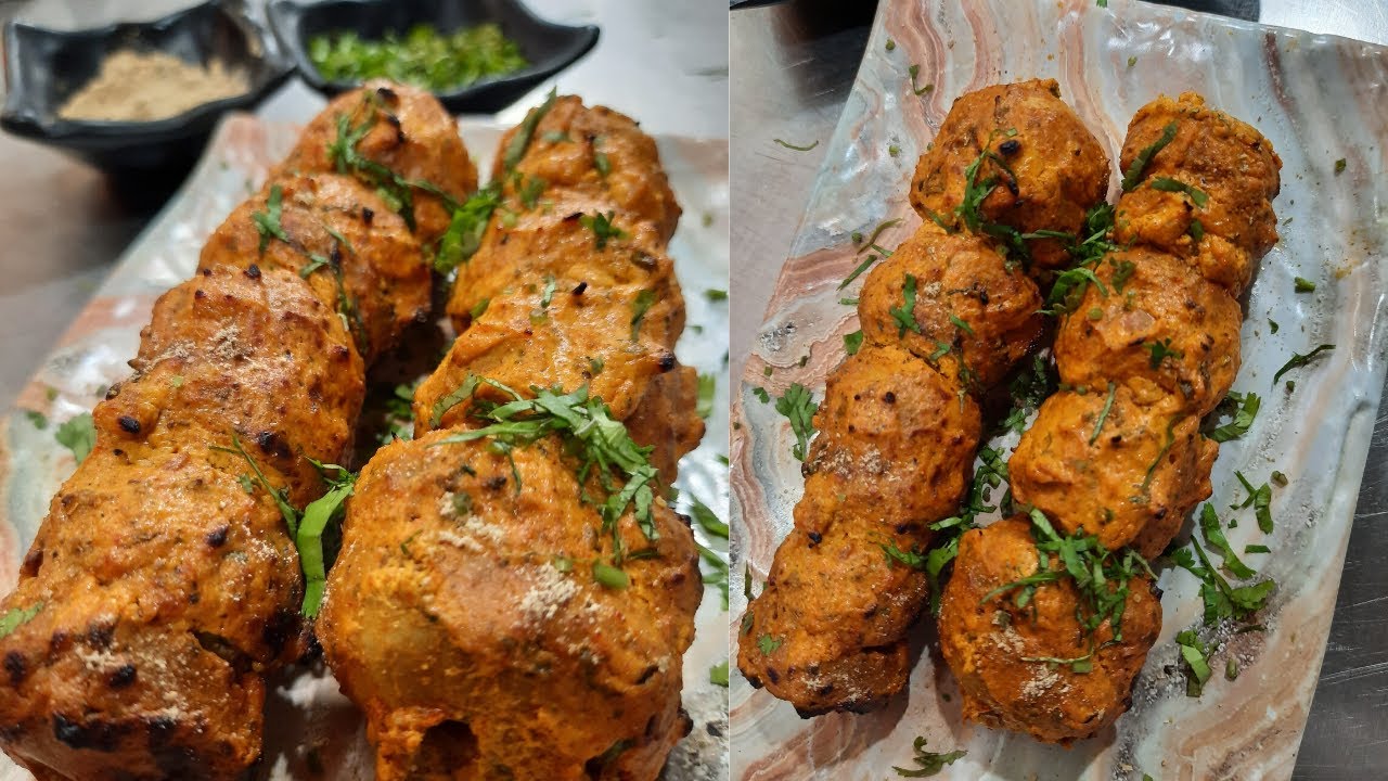 Stuffed Mushroom Tikka | भरवां मशरूम टिक्का | How To Make Stuffed Mushroom Tikka | Chef Alam Recipe