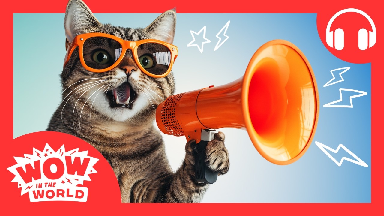 😸 How to Talk to a Cat! | PODCAST FOR KIDS 🎧 | Wow in the World FULL EPISODE