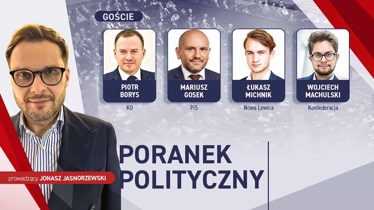 Borys, Gosek, Machulski, Michnik | PORANEK POLITYCZNY | 21.10.2025