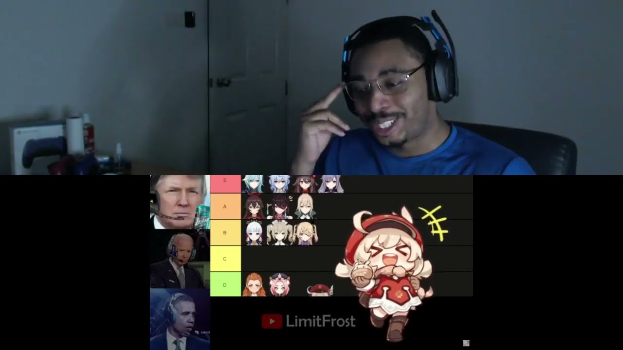 Presidents Rank All Genshin Wifus | Reaction