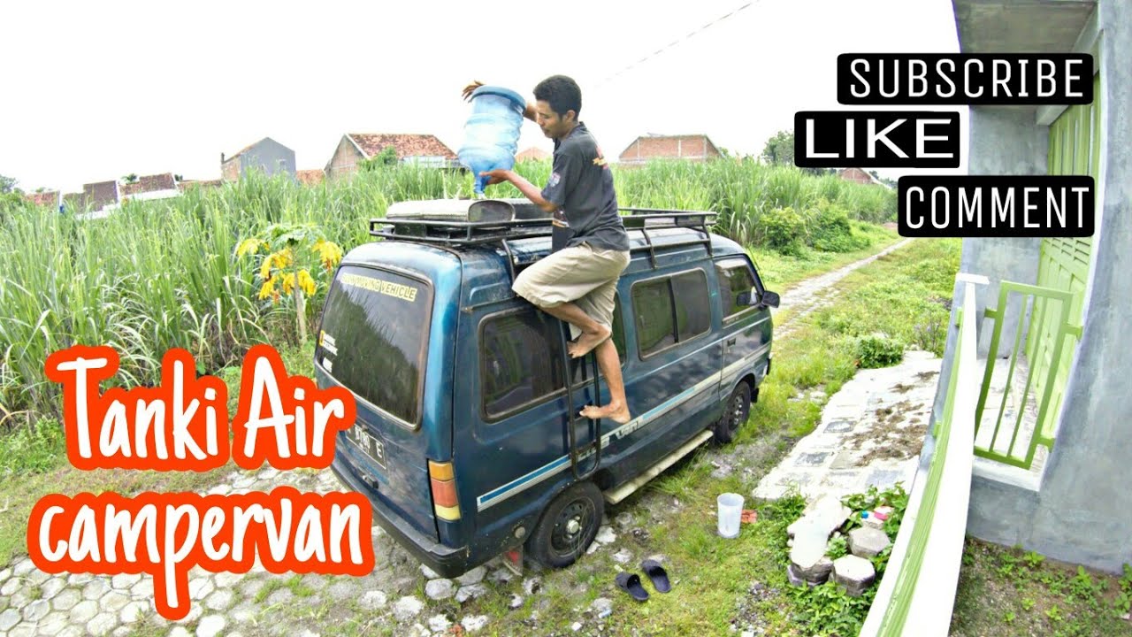 INSTAL TANGKI AIR MANUAL FULL STANLIS UNTUK MICRO CAMPERVAN | CAMPERVAN INDONESIA | CARRY CAMPERVAN