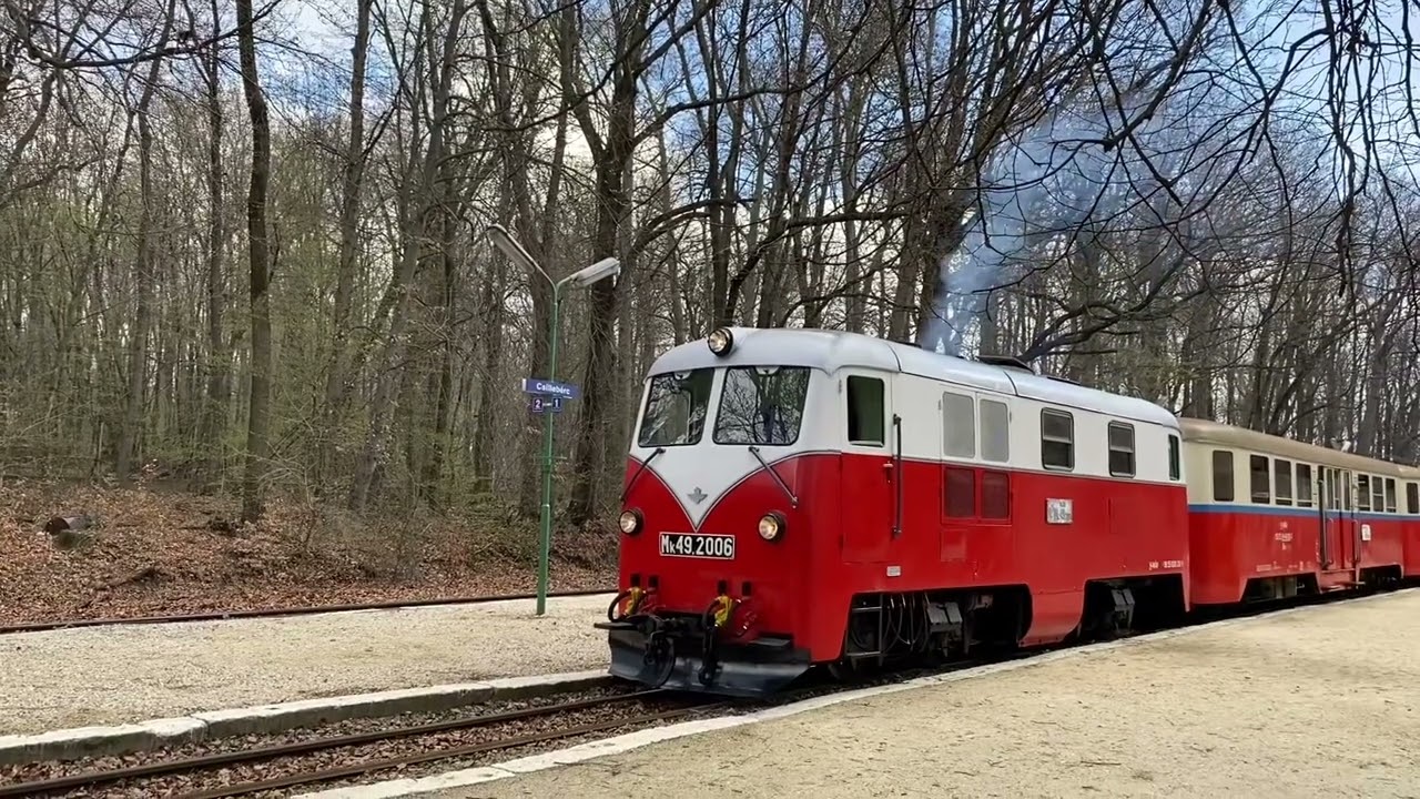 Fótosvonat Gyermekvasút Budapest 2025-03-31