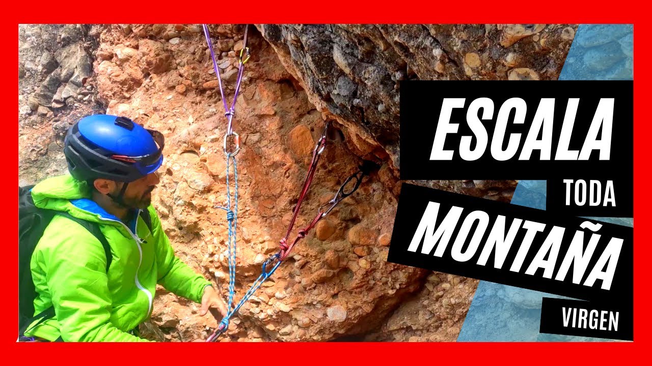 Cómo Hacer una Reunión de Escalada Clásica 😱 Montaña desequipada de Varios Largos