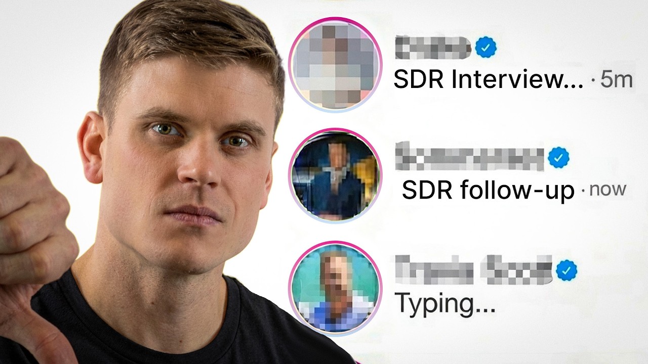 I Interviewed 500+ SDRs - This Is The #1 Mistake That Costs Them The Job