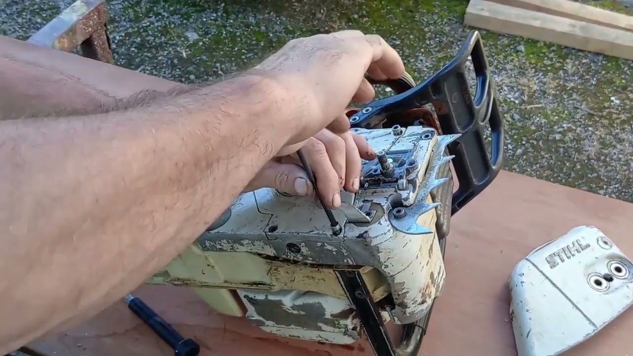 Motorna pila Stihl 038 zamjena lančanika