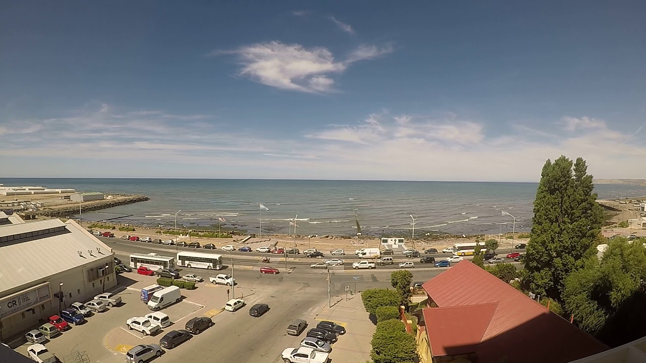 Comodoro Rivadavia marea. 12 horas en 55 segundos