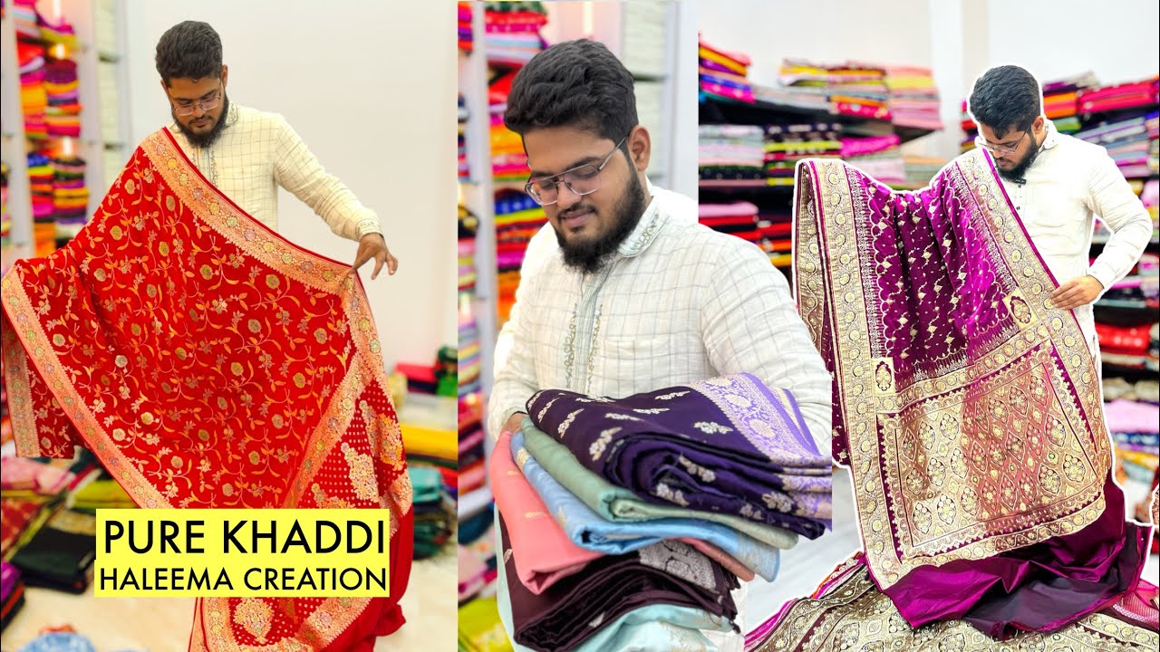 EP-1 Pure Katan Silk, Haleema Creation Pure Kora Organza, Tussur Silk, Kora Katan, Silk Mark