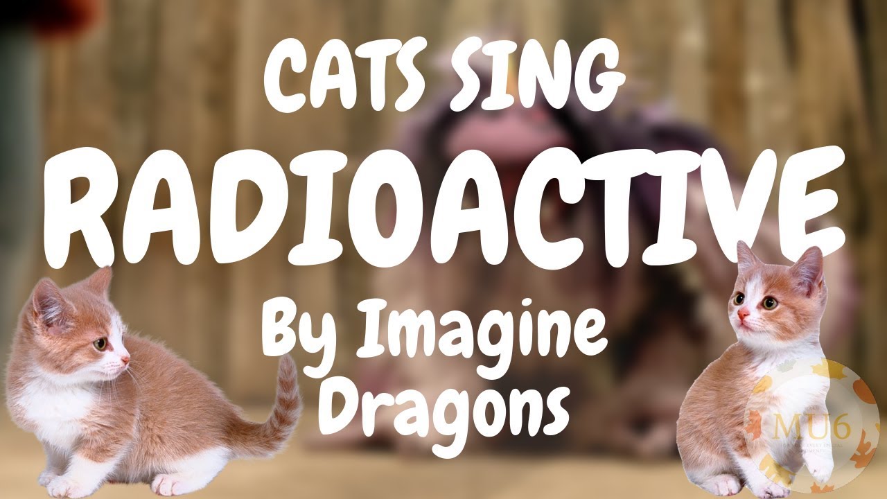 Cats Sing Radioactive by Imagine Dragons | Cats Singing Song
