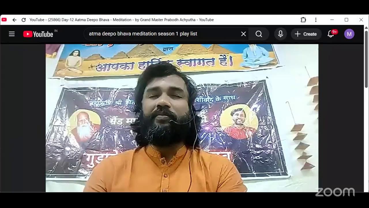 Daily Morning Meditation By Grand Master Prabodh Achyutha