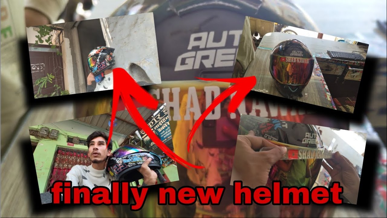 finally new helmet (ab moto vlog start guys) @shad_nawabi #simpl_x_londa