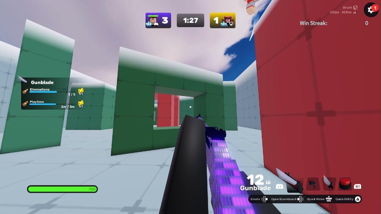 Roblox rivals but everything is random