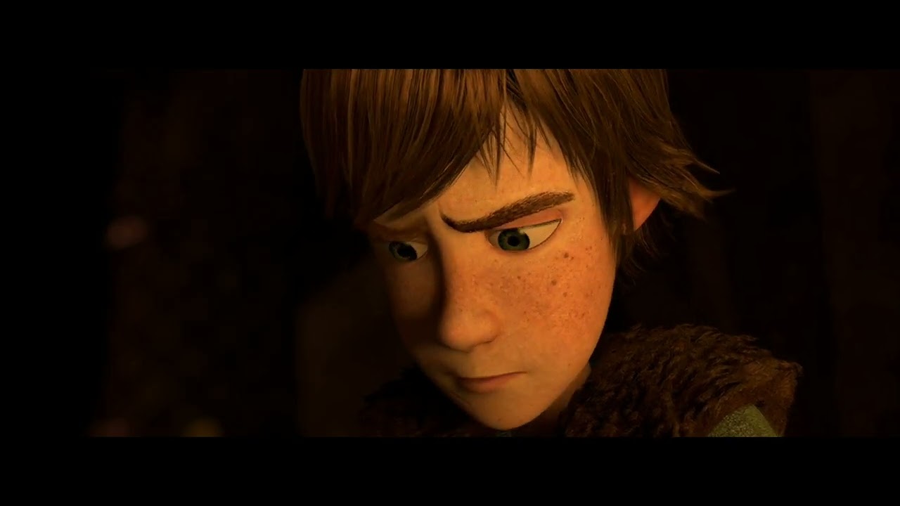 Assistindo o filme Como treinar o seu dragão 1  parte 6