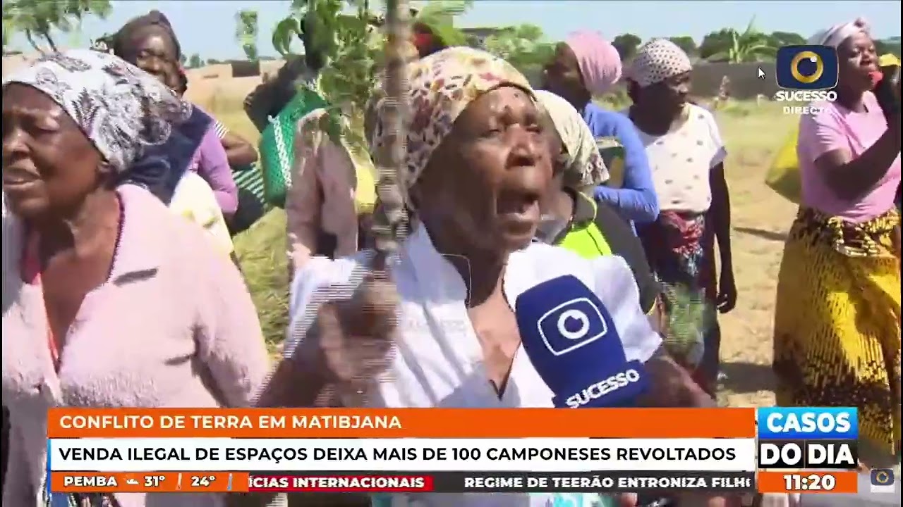 CHEFE DE QUARTEIRÃO ACUSADO DE VENDER TERRENOS DE MAIS DE 100 PESSOAS EM MATIBWANA