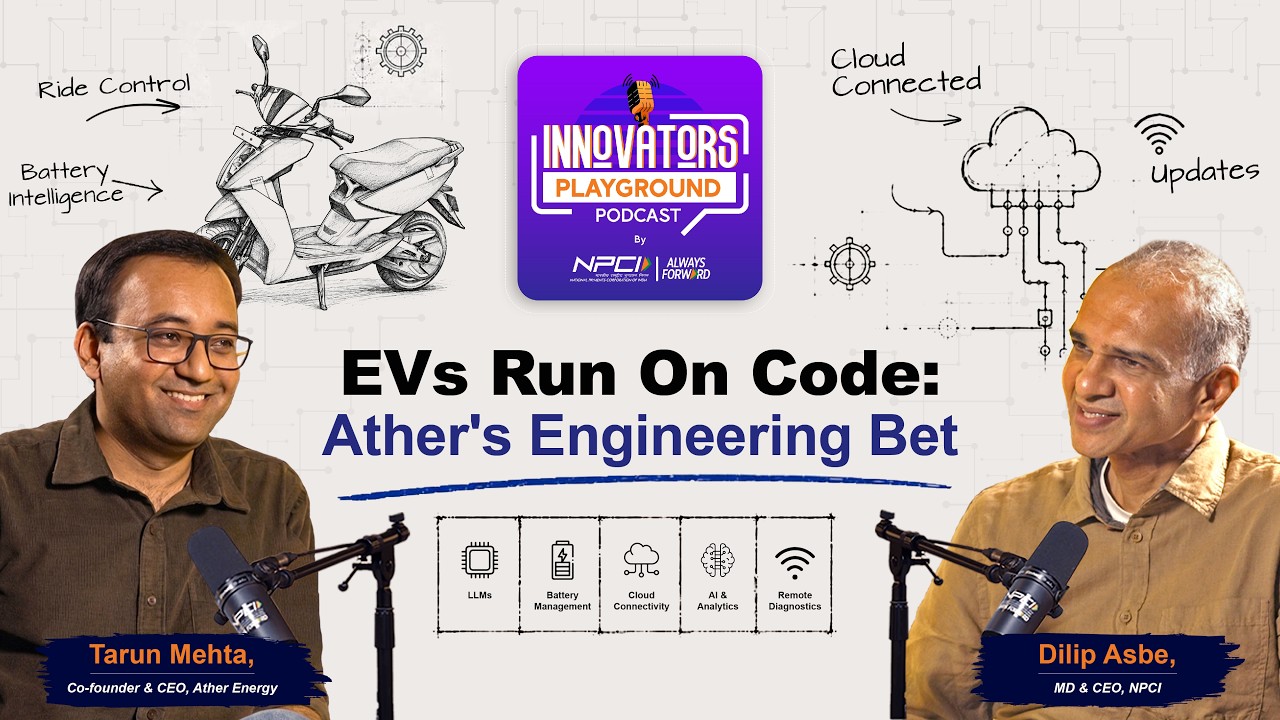 Ep:11 Ather Energy | Tarun Mehta on Engineering, Scale and India's Tech Future