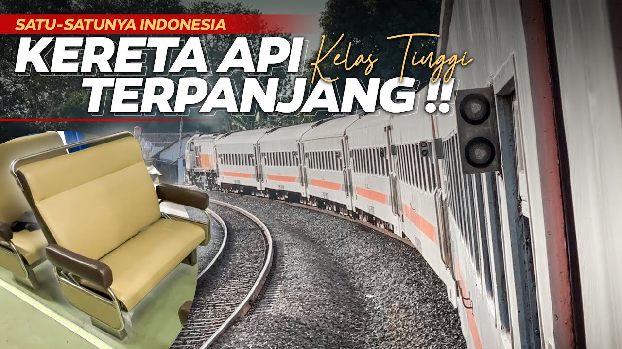 JAMINAN UNTUNG BANYAK NAIK KELAS BISNIS‼️ Kereta Api ELIT TERPANJANG Di Indonesia KA Tegal Bahari