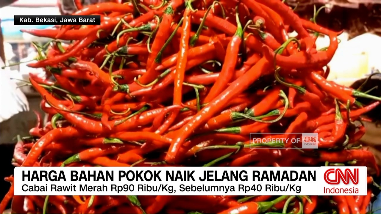 Harga Bahan Pokok Naik Jelang Ramadan