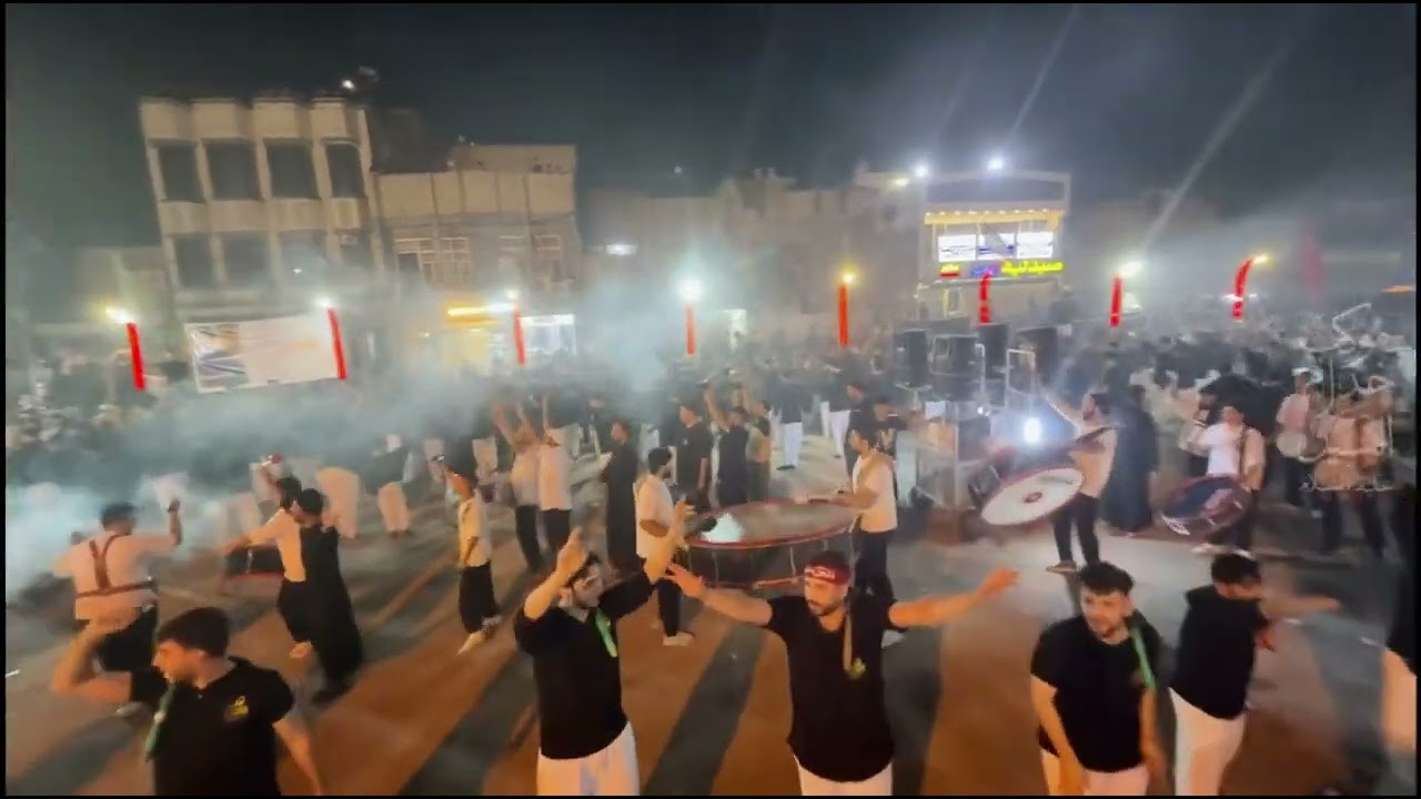 لموكب خدام الامام الحسين ( عليه السلام ) في منطقة الشعلة _ سوق النصر من شهر محرم الحرام سنة١٤٤٧ هـ