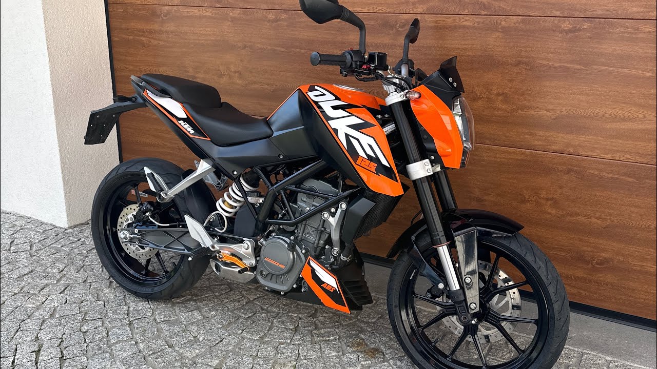 KTM Duke 200/125 2012 Niski Przebieg
