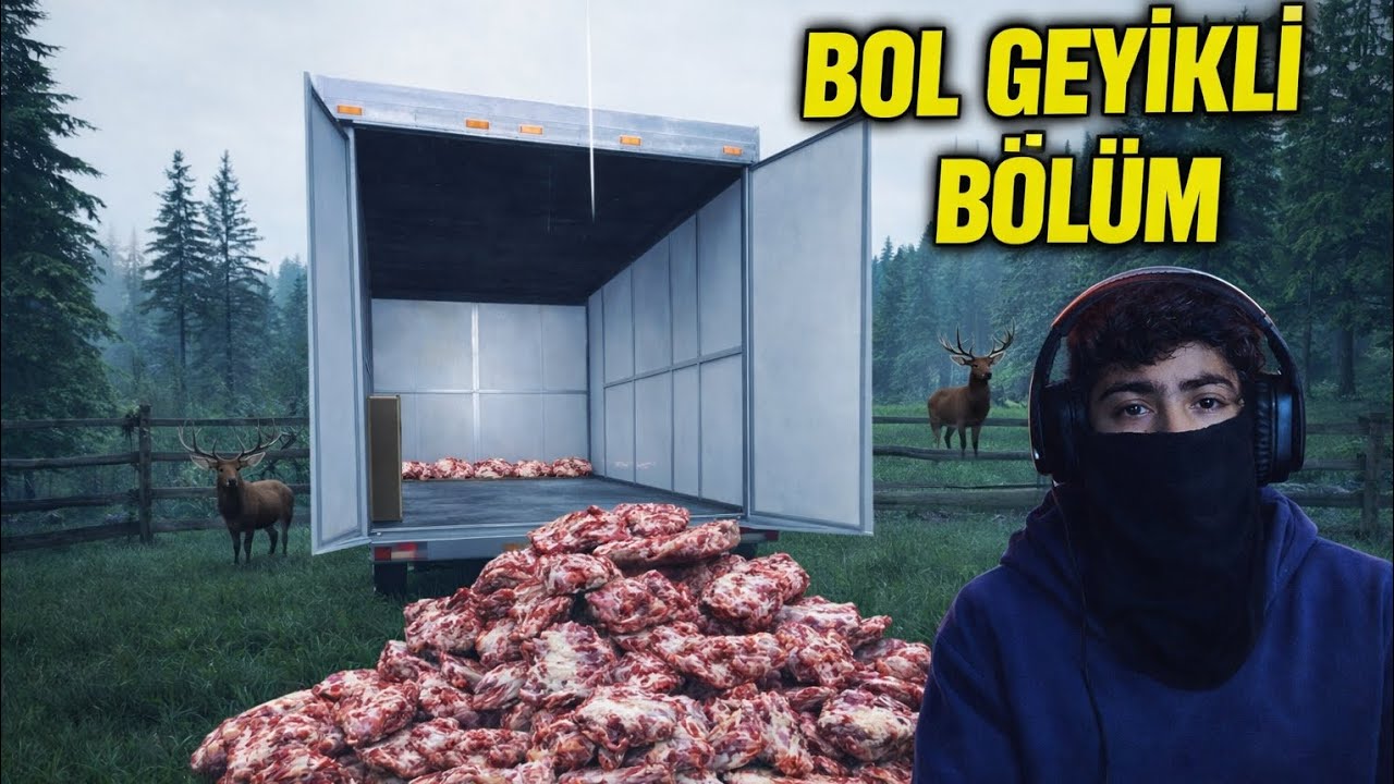 BOL GEYİKLİ VE İLK WEBCAM Lİ BÖLÜM!!! RANCH SİMÜLATÖR 