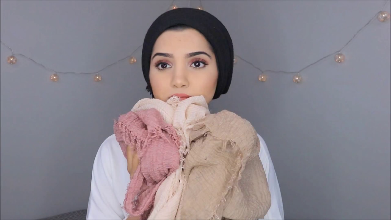 3 HIJAB STYLES USING COTTON MATERIAL | SAIMASCORNER