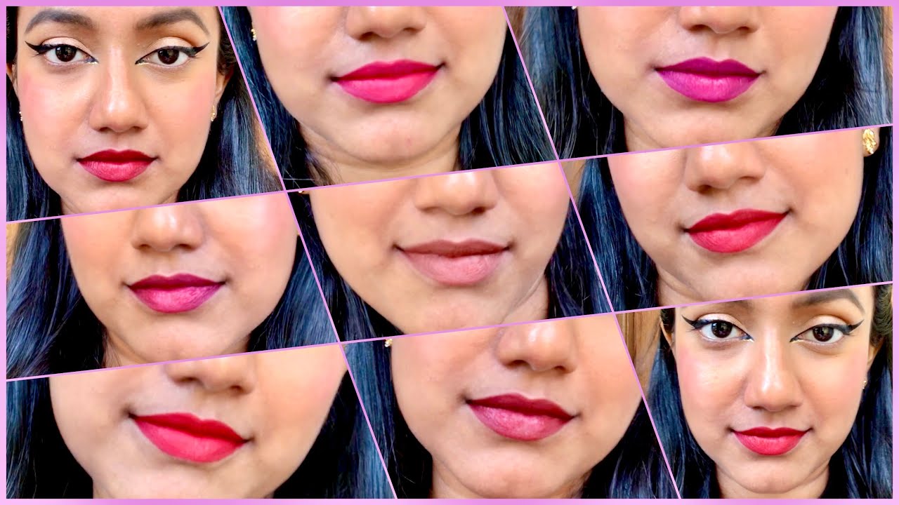 Faces Canada Ultime Pro Matte Lip Crayon - Swatches & Review
