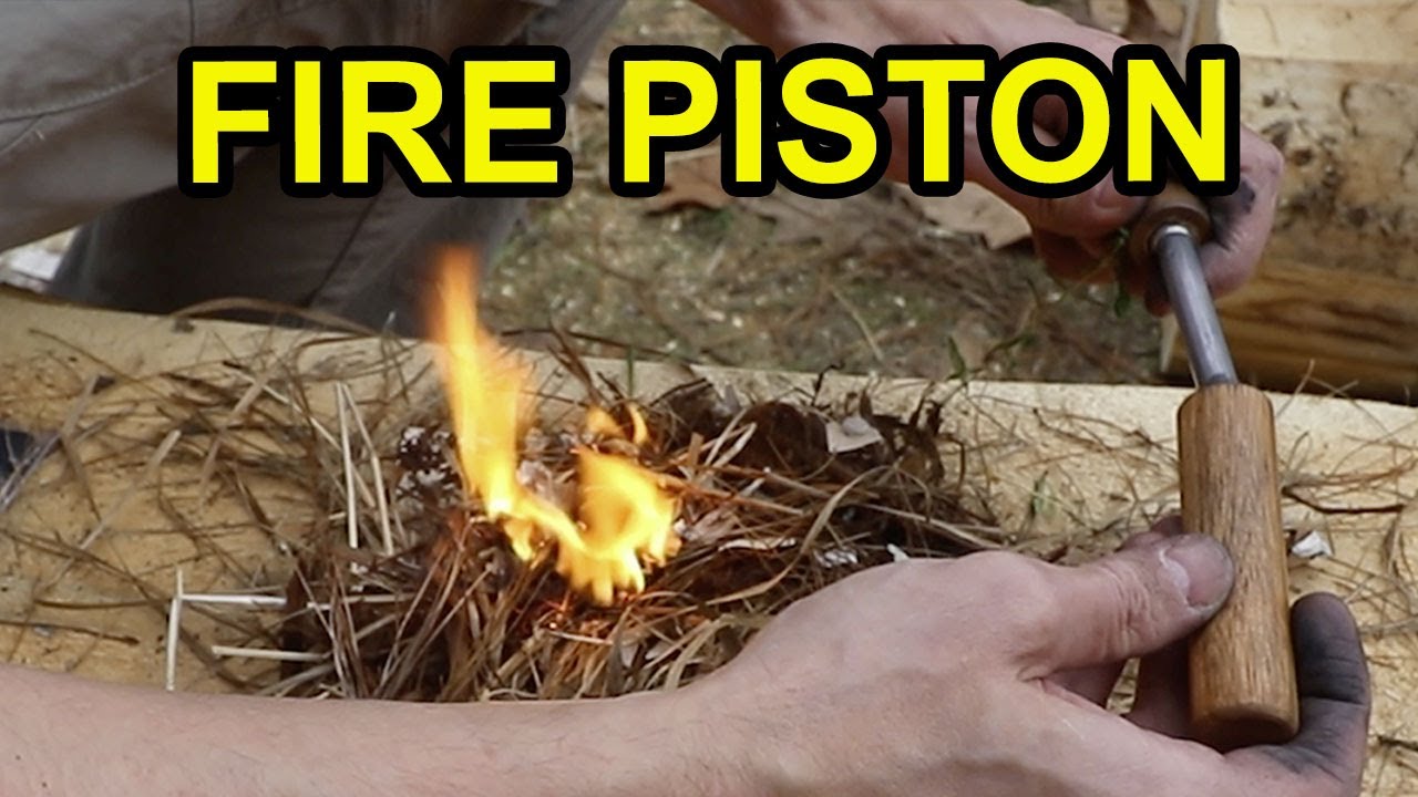 How to Make a Fire with a Fire Piston