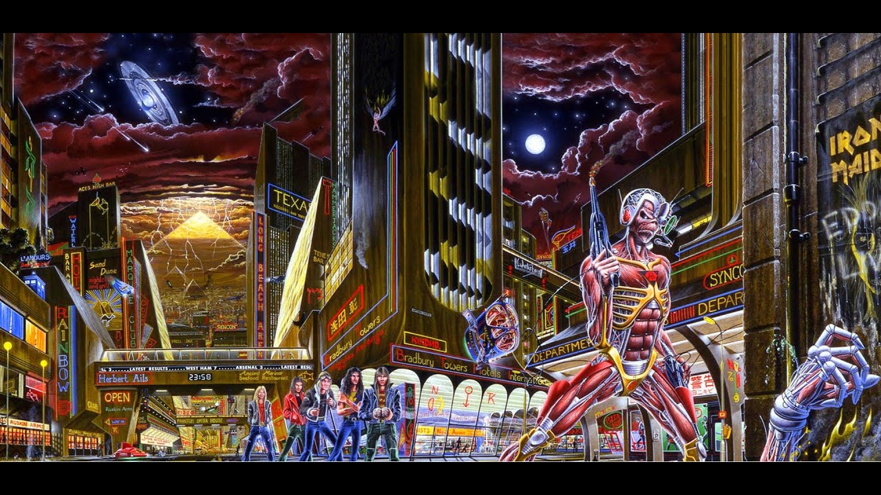 IRON MAIDEN - SOMEWHERE IN TIME - PART 1