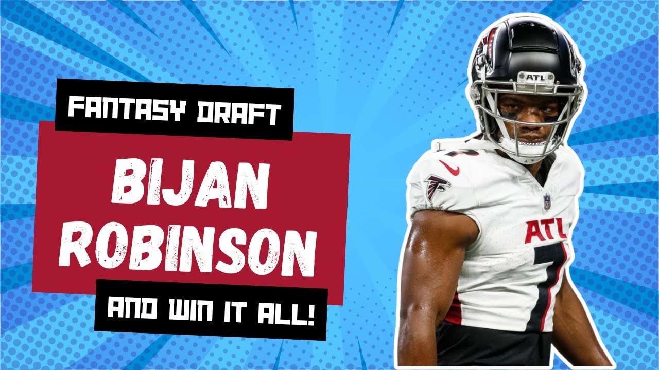 Drafting a CHAMPIONSHIP Fantasy Football Team Around Bijan Robinson | FFBC