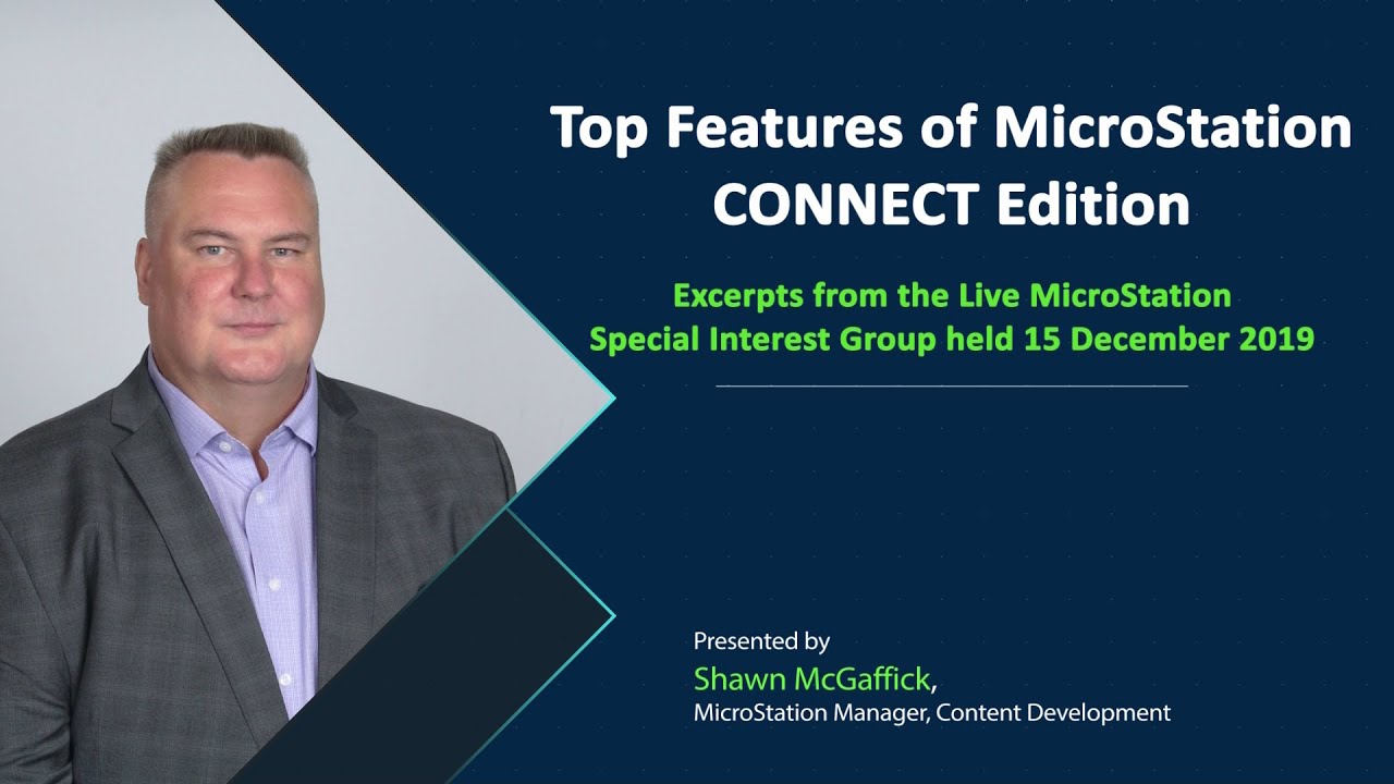 2 -  MicroStation Live SIG Excerpt, Dec 15 2019: Item Type Import Export, Item Data & Bing Maps