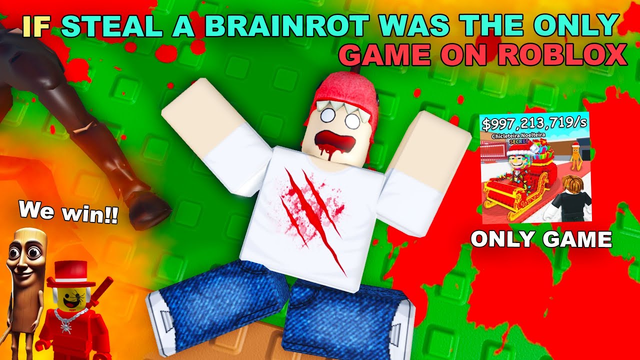 If Steal A Brainrot Was The ONLY GAME on ROBLOX