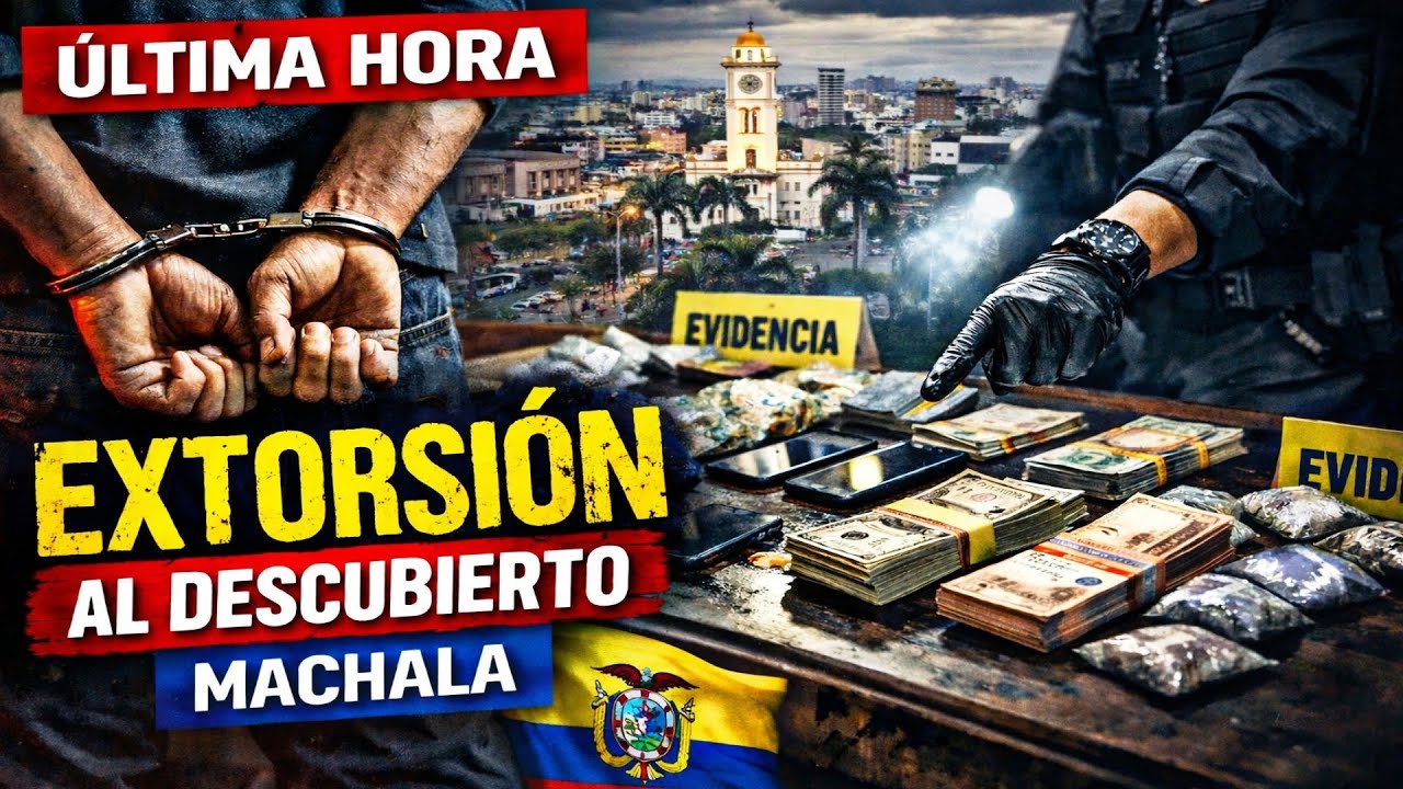 🚨 ÚLTIMA HORA: Caen los Extorsionadores que Tenían Atrapada a Machala