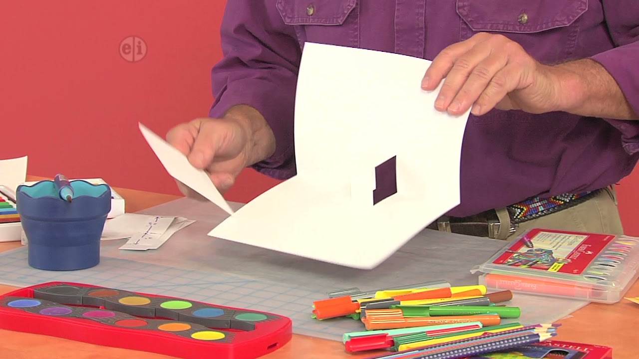 Create three-dimensional artwork on Hands On Crafts for Kids with Franz Spohn (1709-2)