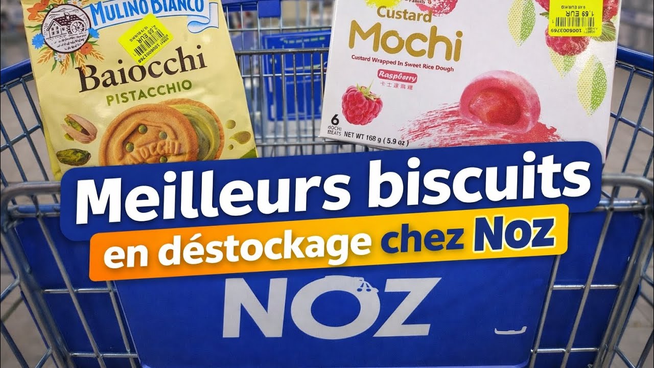 🛒SUPER Déstockage Noz J'ai fait le stock de mes biscuits favoris 🇮🇹