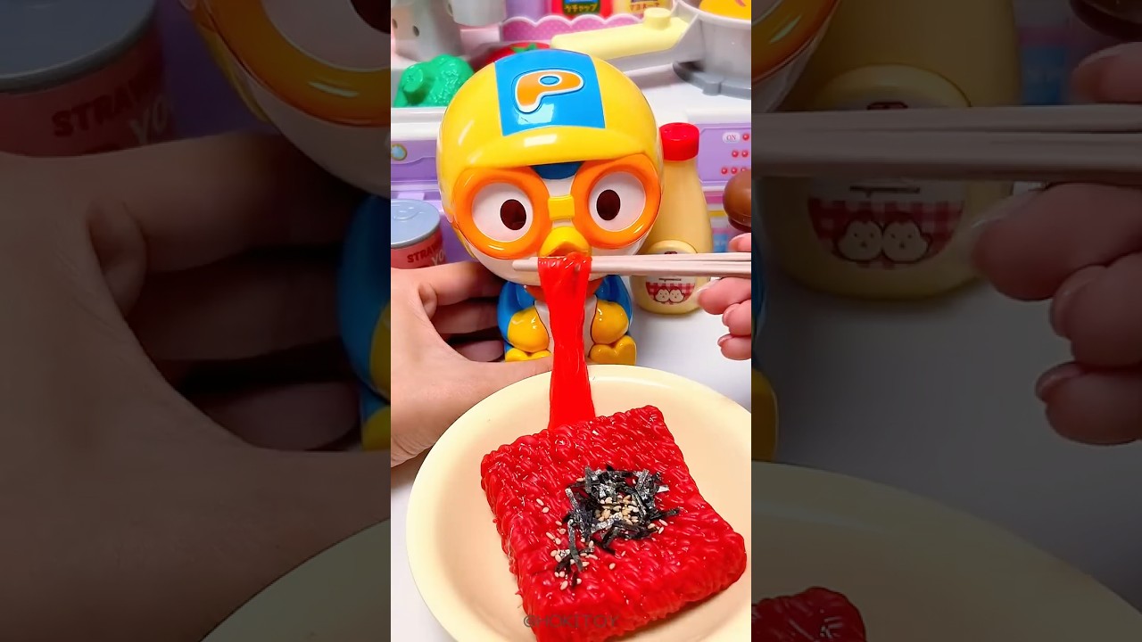 Satisfying ASMR ; Making Miniature Buldak Ramen🔥 