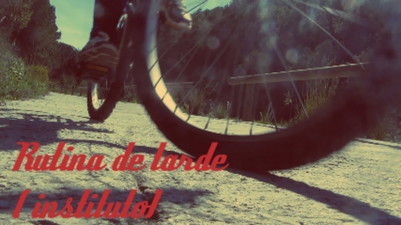 RUTINA DE TARDE(instituto)
